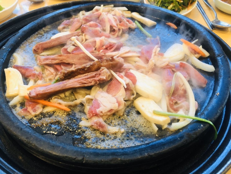  [순천/도화정] 도화정에서 오리불고기를 먹었어요