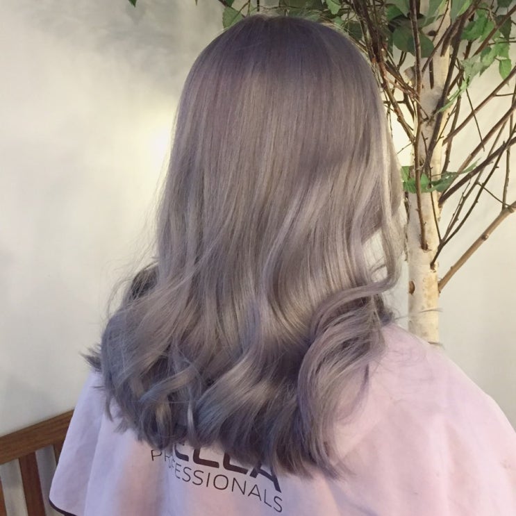  탈색 잘하는 미용실 까헤어, 애쉬 바이올렛 그레이 hongdae hairsalon CCA hair, Ash Violet Grey