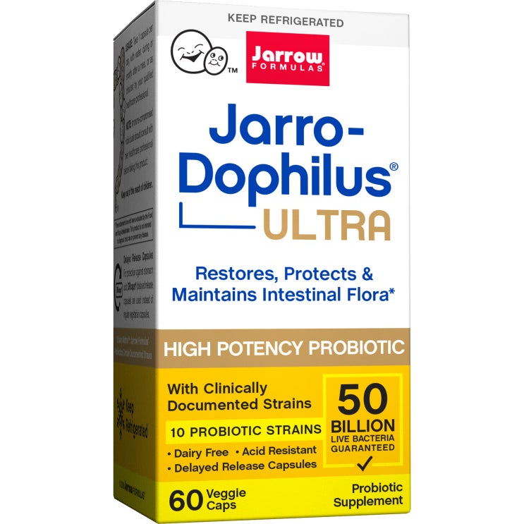   Jarrow Formulas 울트라 자로우도피러스 베지 캡 60개입 