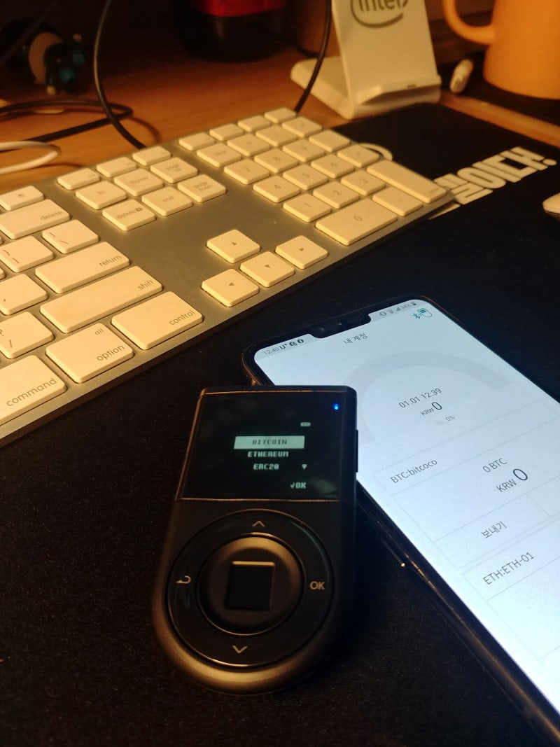 콜드월렛 비트코인 지갑(하드월렛) 지문으로 안전하게 보관하자 : 네이버 블로그