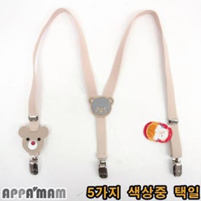   곰돌이 바지 멜빵 벨트 (1~7세) (10,900원)