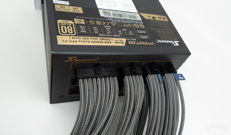  슬리빙 케이블 리뷰~ 맥스엘리트 SEASONIC Direct MOD Multi GPUs Package