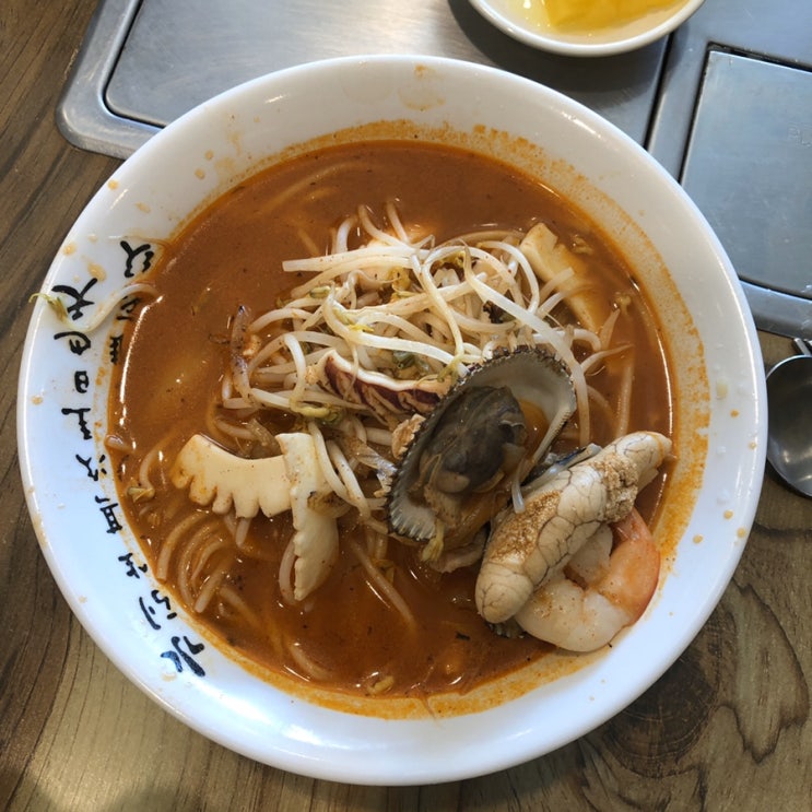  속초 맛집, 불향맛나는 신선하고 시원한 짬뽕의신