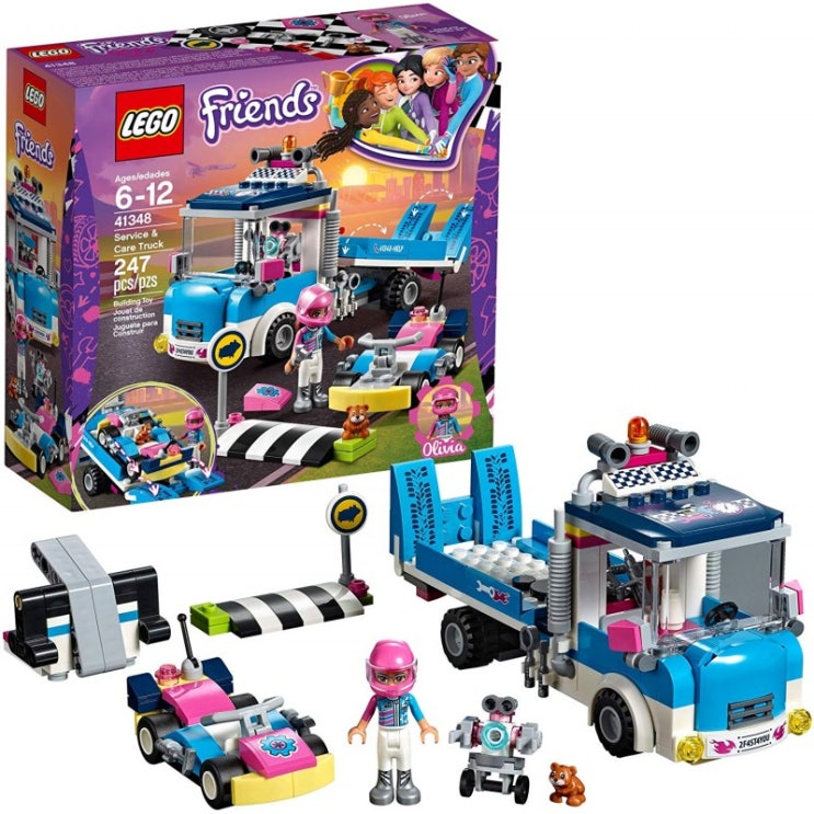   LEGO Friends 서비스 및 관리 트럭 41348 빌딩 키트 247 피스 