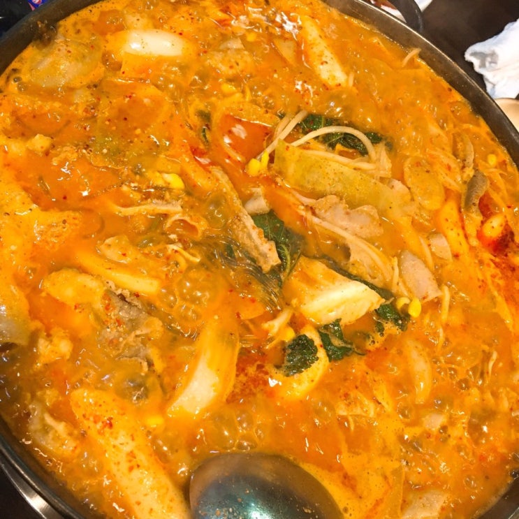 인천 모래내시장) 곱창전골 리뷰~ 인천 모래내시장) 곱창전골 리뷰~