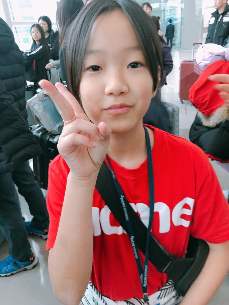  솔이 영어캠프 가는 날