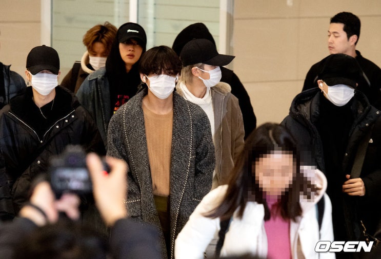 200102 방탄소년단 (BTS) in 공항