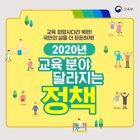 2020년 교육분야 달라지는 정책  - 언남동, 마북동, 구성초 서문 한솔플러스영어오즈학원