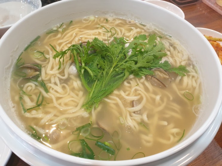 [창원맛집]물총칼국수가 맛있는 창원 중동 해운대 제면소