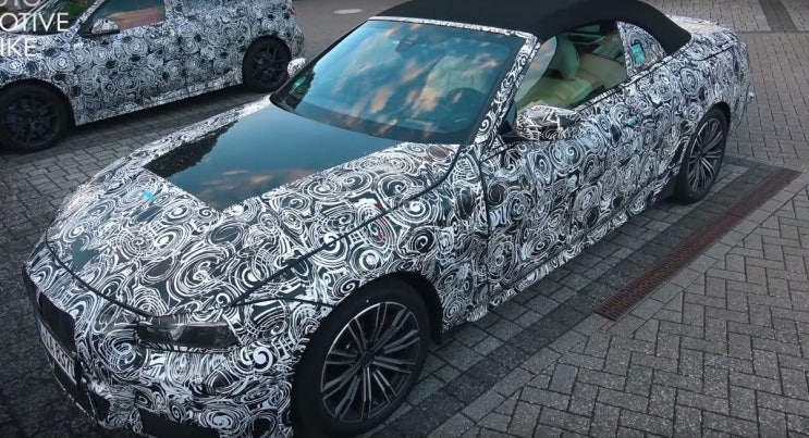  2021 BMW 4시리즈 컨버터블 스파이샷 공개 풀체인지 모델 가격