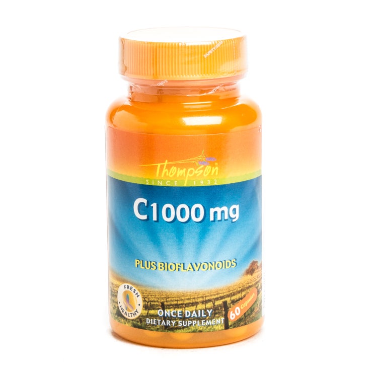  (오늘혜택) 톰슨 C 1000mg 플러스 바이오플라보노이드 캡슐 60개입 최저가