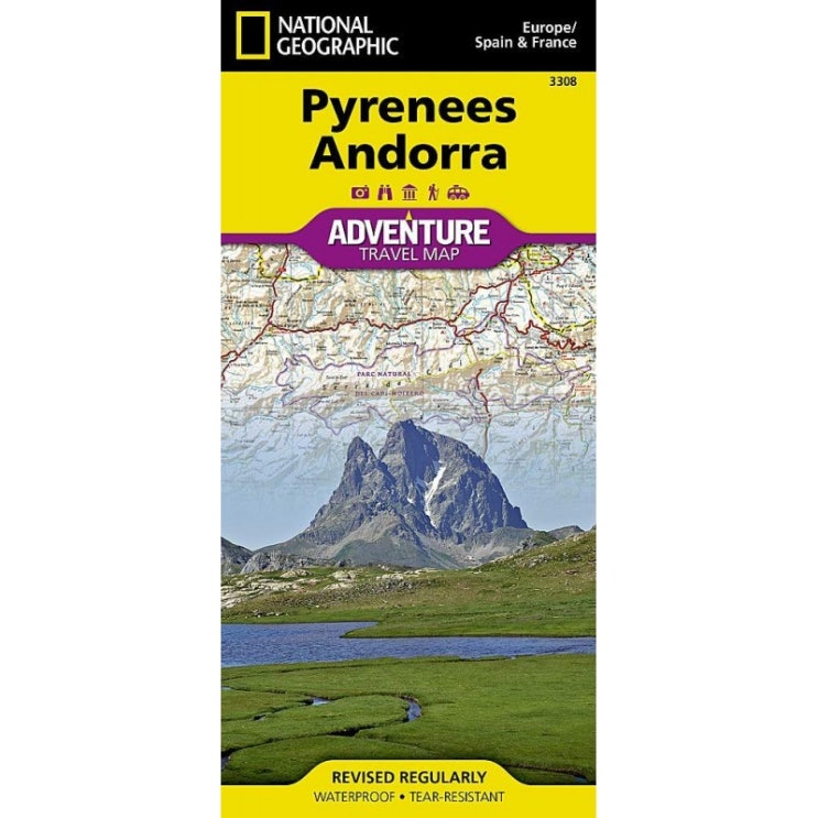 최저가확인  National Geographic Pyrenees Andorra  Europe  Spain  France  Adventure Trave 