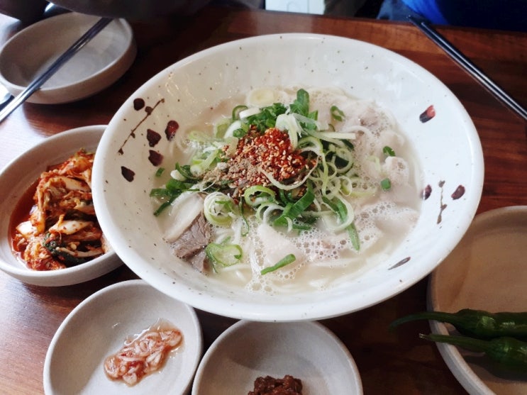  위례맛집 제주둘레국수 위례직영점 제주도 고기국수 대창순대