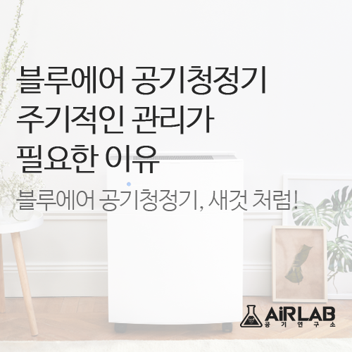블루에어 공기청정기, 주기적 관리가 필요한 이유