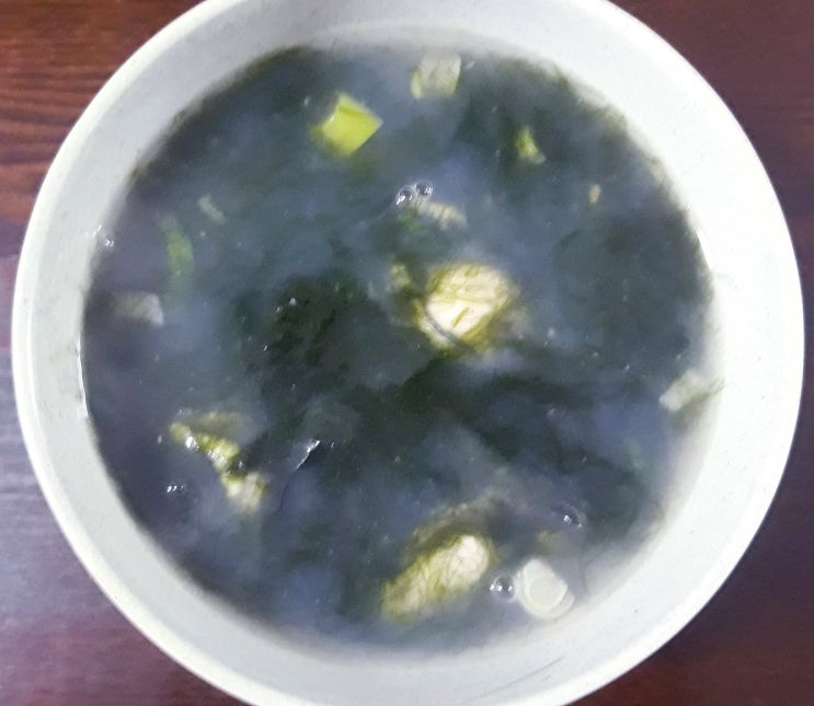  - 속이 따끈해지는 매생이 굴국 한 사발 먹고 가세요~부드러워서 최고지요! - 겨울에 먹는 메생이 국 끓이기