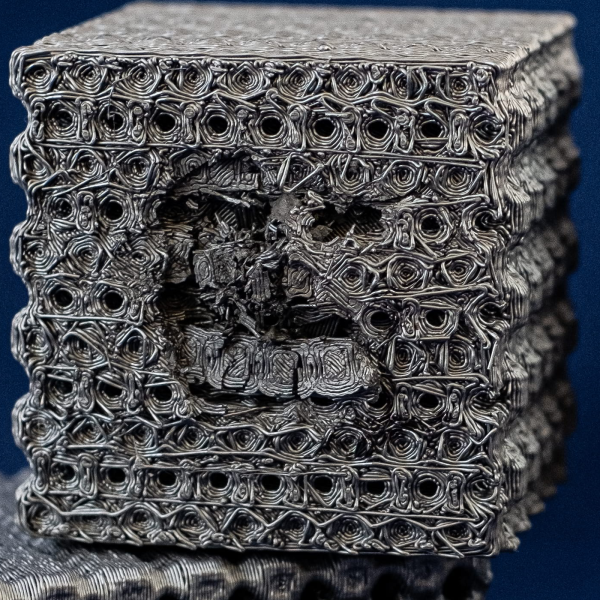 Rice University 연구진이 개발한 3D프린팅 방탄 블록