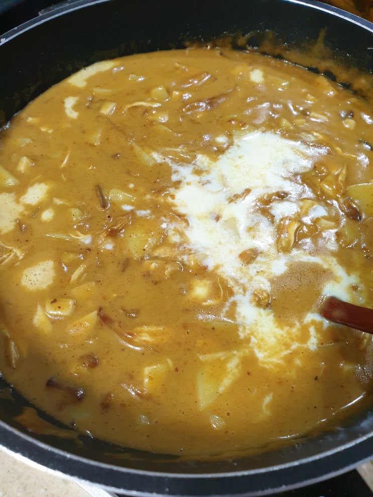  부드러운 카레 레시피 ( 양파 카라멜라이징 )
