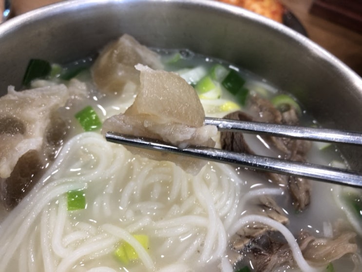  안산 중앙역 로데오 백종원 음식점 - 인생설렁탕 스지탕