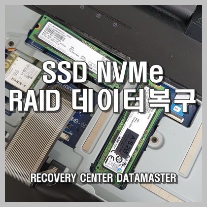  울산 SSD복구 RAID 0 손상 NVMe notebook