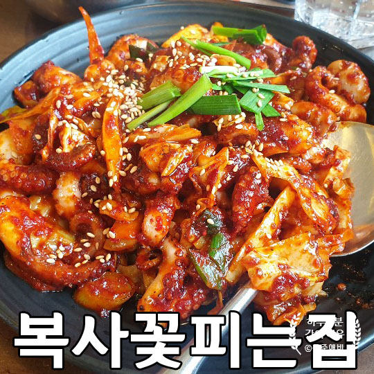  [부천 맛집] 복사꽃 피는 집. 불맛가득 직화 쭈꾸미와 돈까스 먹으러 갑니다.