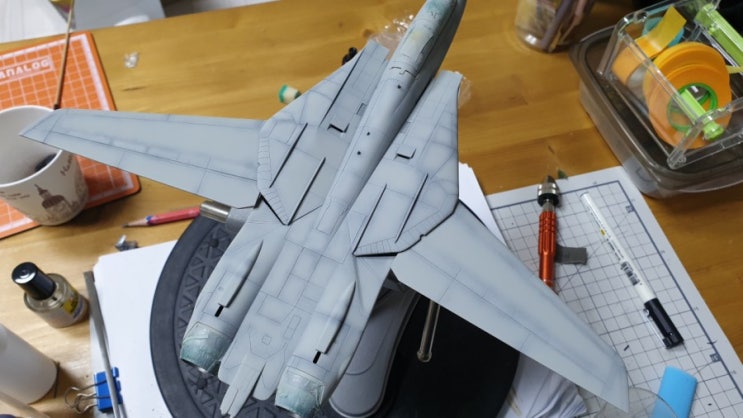 [마감~완성] Academy F-14A Tomcat 아카데미 톰캣 1/72 03