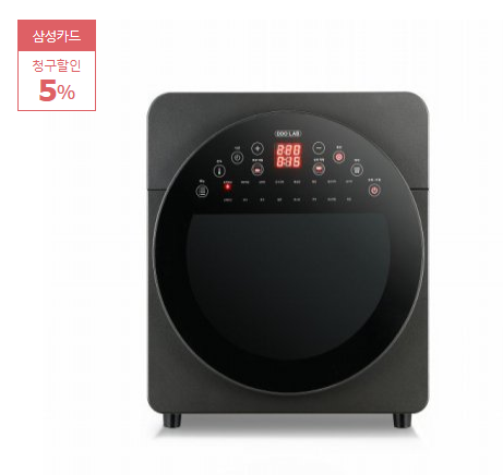  2020년 최저가 내일배송   [디디오랩]더블히팅 에어프라이어 14L DAP-I14DHB (레드／블랙)   [207,890원]