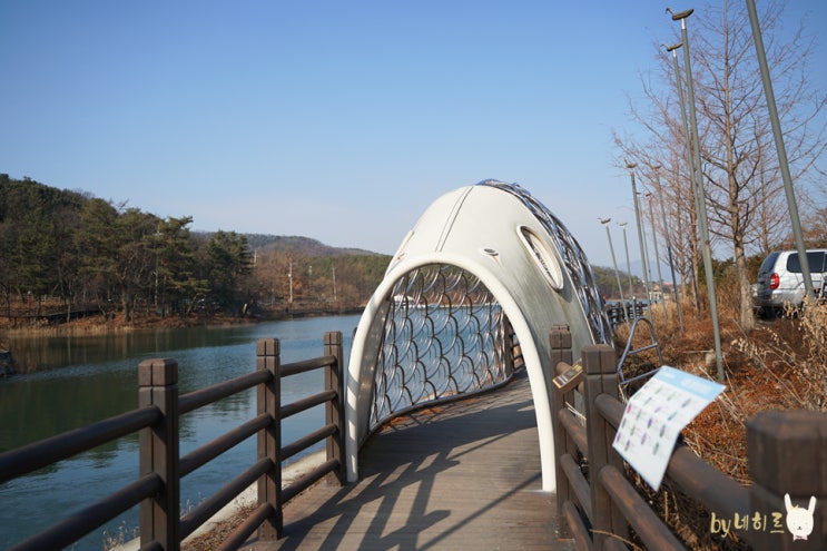 고모저수지 산책 고모리 카페 숨, 베어스타운 근처 가볼만한곳