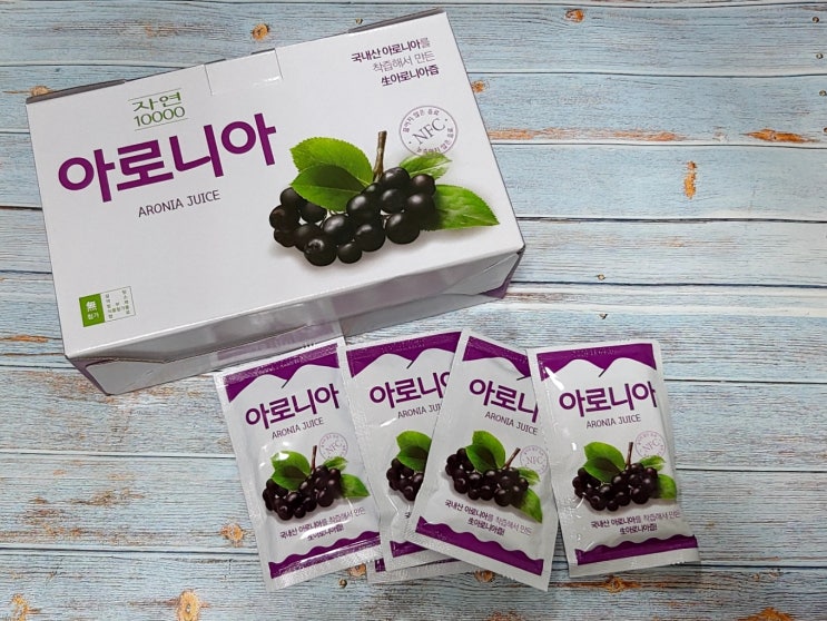  아미원 아로니아즙 효능은? 눈 피로 해소에 좋아...
