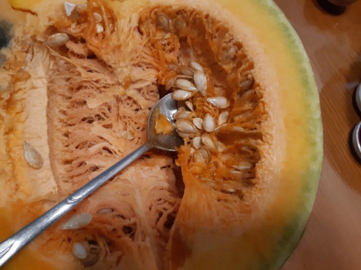  단맛나는 늙은호박죽 후다닥 만들기