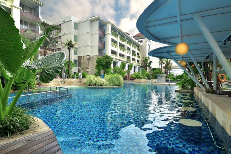  인기호텔최저가  스위스 벨리조트 와투 짐바르 Swiss-Belresort Watu Jimbar Jalan Danau Tamblingan 99, 사누르, 인도네시아