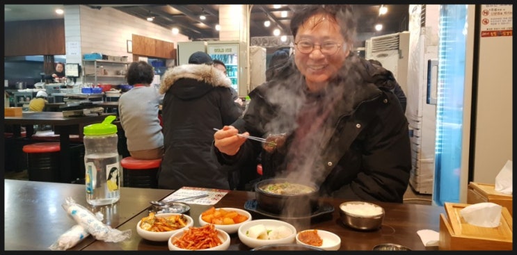  수지 동천동 맛집 / 솔밭 선지해장국