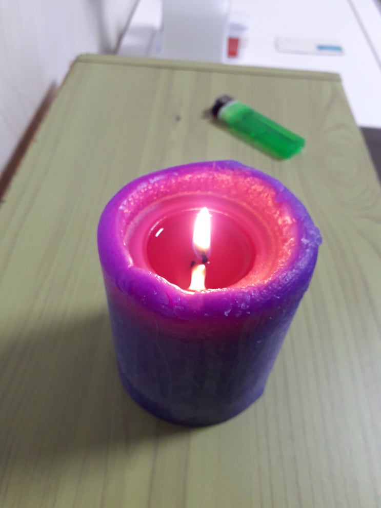  화장실냄새제거 한다고 양키캔들 향초 사용 후 변기막힘