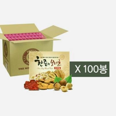  [후추통]한줌의보너츠프리미엄20g x 낱봉100봉[가든포레스트] (50,900원)