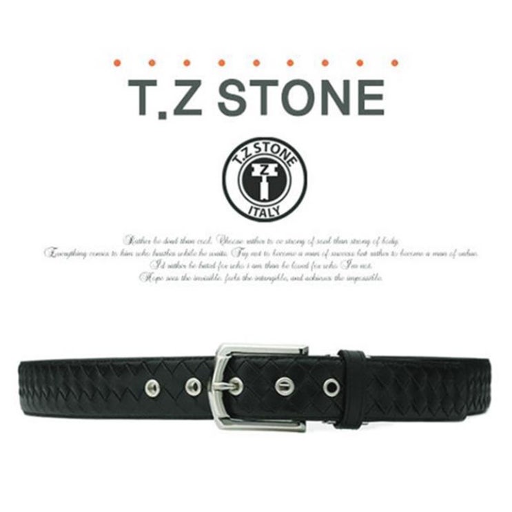  [티지스톤] TZ1D119BK 핸드메이드 메쉬블랙벨트 (94,600원)