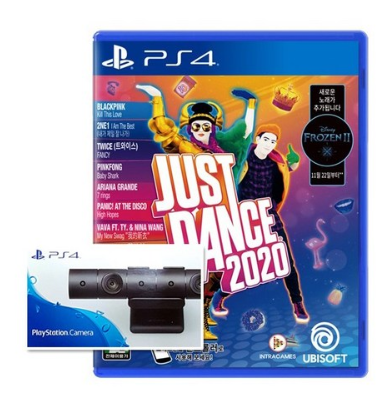  2020년 최저가 내일배송  PS4 저스트 댄스 2020(+PS4 신형 카메라 세트 선택)모델 PS4 저스트댄스2020+PS4 신형카메라  [127,800원 ]