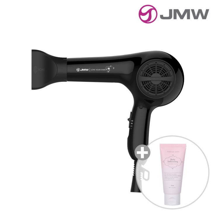  최저가확인  JMW DM50 시리즈 전문가용 헤어 드라이기바디스크럽80 DM5525B블랙 