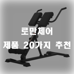  건강한 허리를 위한 운동! 로만체어로 시작해보세요!