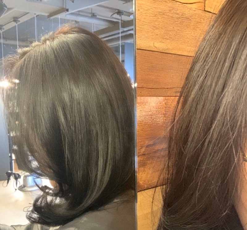 능동미용실 헤어오프닝 예쁜흰머리커버 컬러리뷰 2