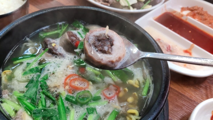  순천 웃장국밥거리 제일식당에서 뜨끈~한 국밥