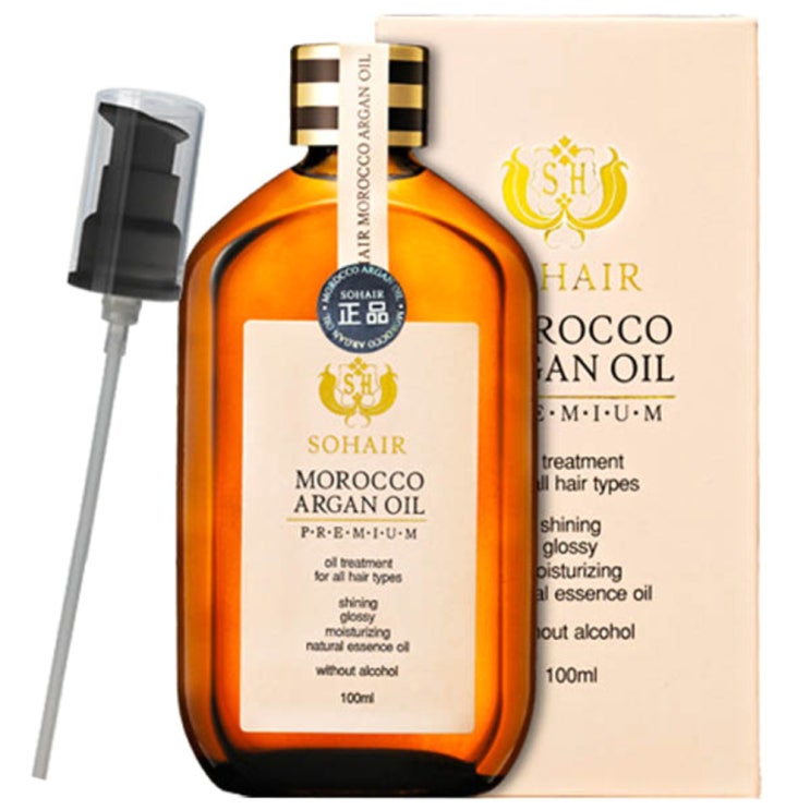  최저가확인  쏘헤어 모로코 아르간오일 헤어에센스  펌프 100ml 1세트 