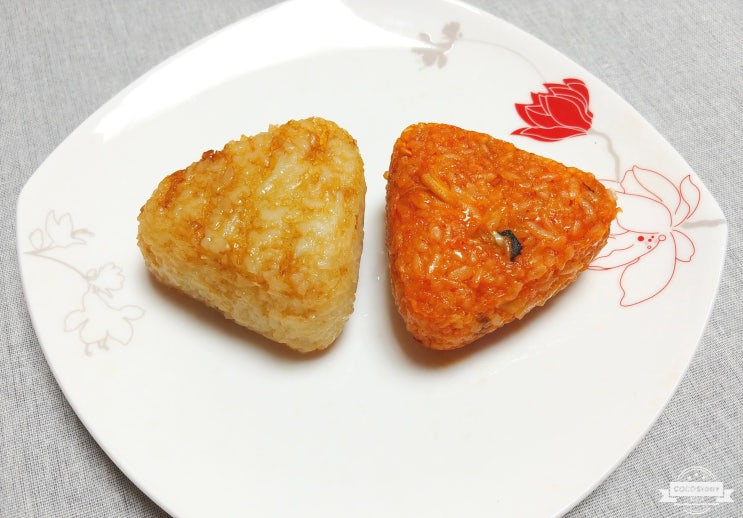  비비고 주먹밥 김치치즈볶음밥, 불고기! 에어프라이어 vs 전자레인지