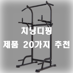  기본에 충실하며 근력운동에 도움을 주는 치닝디핑 제품들을 추천드립니다!