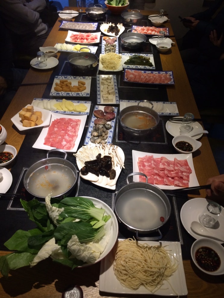 칭다오 여행 2일차 / 해천만온천 / 훠궈 무한리필 향미로
