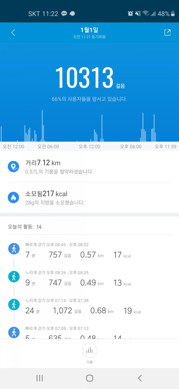  [움직여!퐈이어~] 경자년에도 걷습니다..댄스를 배워보고 싶은데...하하하!