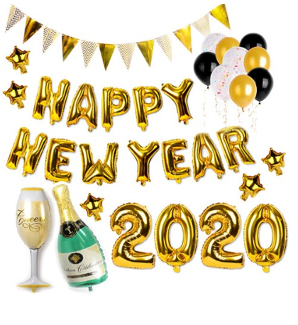  2020년 최저가 내일배송   2020 해피뉴이어파티 풍선 14종세트   [14,320원]