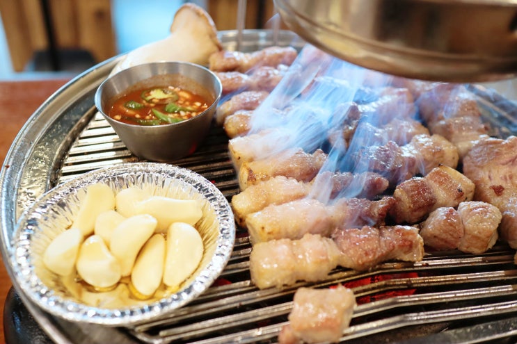  고반식당 용인수지구청점 수지 고기집중에 삼겹살 굿굿!
