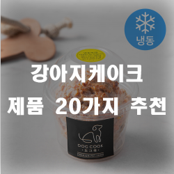  반려견의 생일을 축하해요~ 강아지케이크 추천제품!