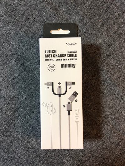  3in1충전케이블, 고속충전케이블 사용기