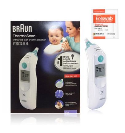  2020년 최저가 내일배송   BRAUN 적외선 귀 체온계 IRT-6030 + 알콜스왑 세트   [72,900원 ]