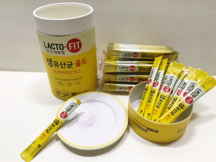 나에게 꼭 맞는 영양제 추천 프로바이오틱스 락토핏 생유산균 골드